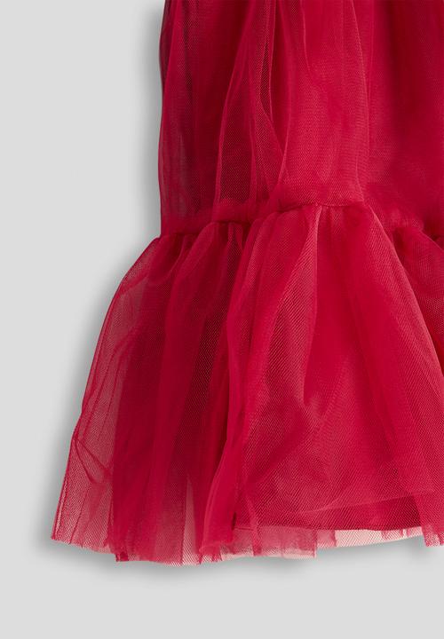 Pop Candy - Tulle ball gown - deep red