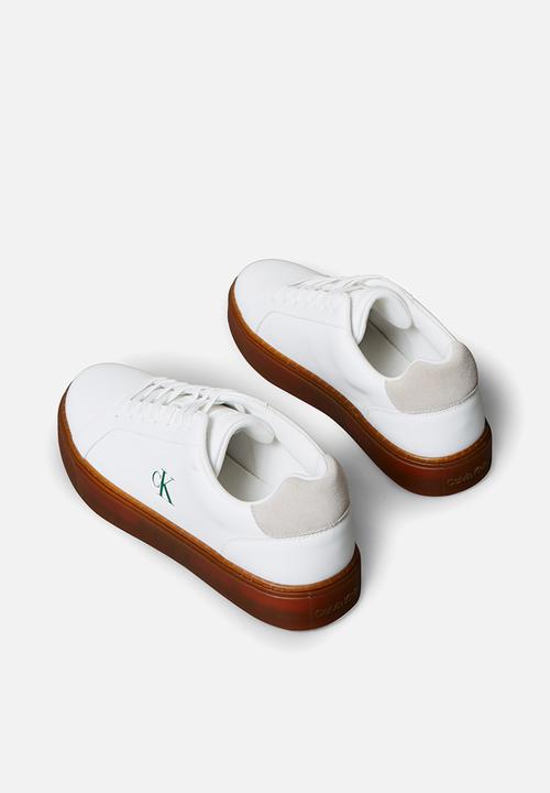 Calvin Klein - Classic Cupsole Laceup - Bright White Chateau Gum