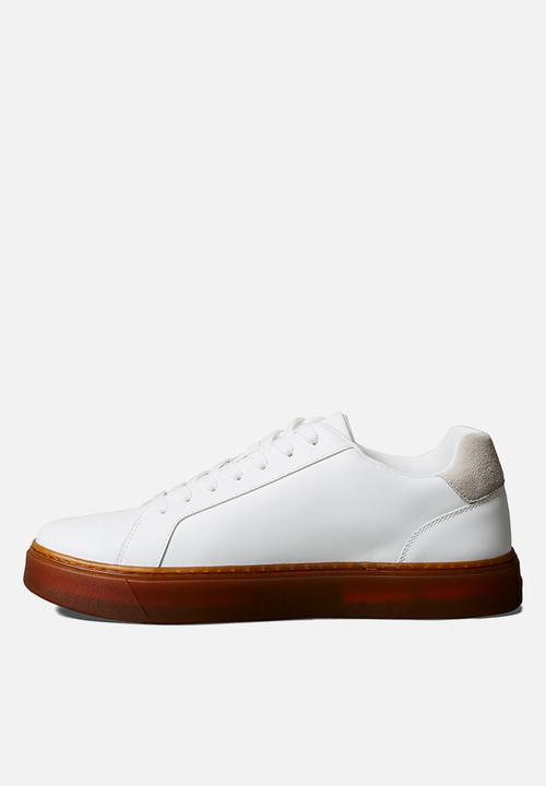 Calvin Klein - Classic Cupsole Laceup - Bright White Chateau Gum