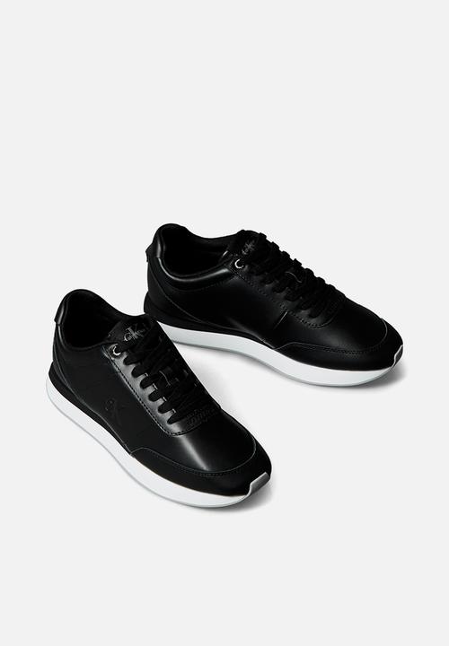Calvin Klein - Retro Runner Lace Up - Black Formal Gray
