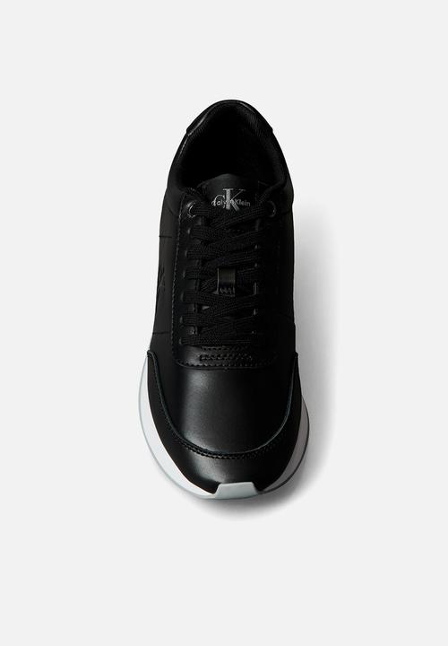 Calvin Klein - Retro Runner Lace Up - Black Formal Gray