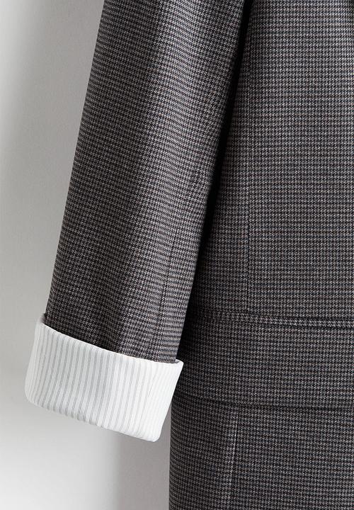H&M - Throw-on blazer - grey
