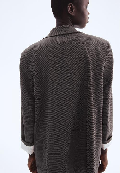 H&M - Throw-on blazer - grey