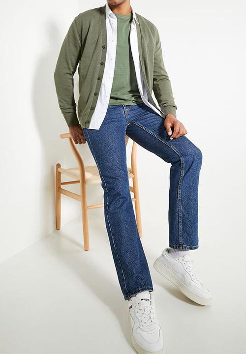 Ben Sherman - Cardigan - Olive Night