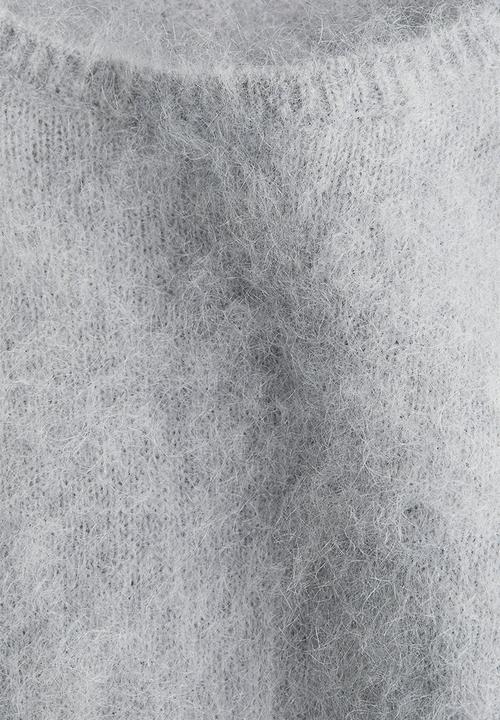 H&M - Mohair-blend vest top - light grey