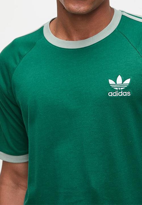 adidas Originals - 3-Stripe Tee   Cgreen - Green