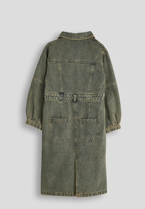 Pop Candy - Vintage wash denim dress - blue
