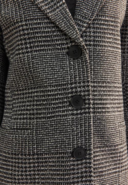Trendyol - Premium Oversize Lined Woven Blazer Jacket - Anthracite