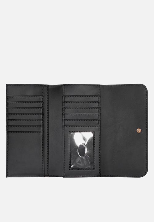 GUESS - Slg Wester Slg Slim Clutch - Coal