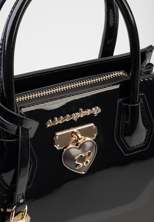 SISSY BOY - Miriam Medi Tote Patent - Black