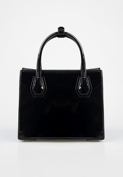 SISSY BOY - Miriam Medi Tote Patent - Black
