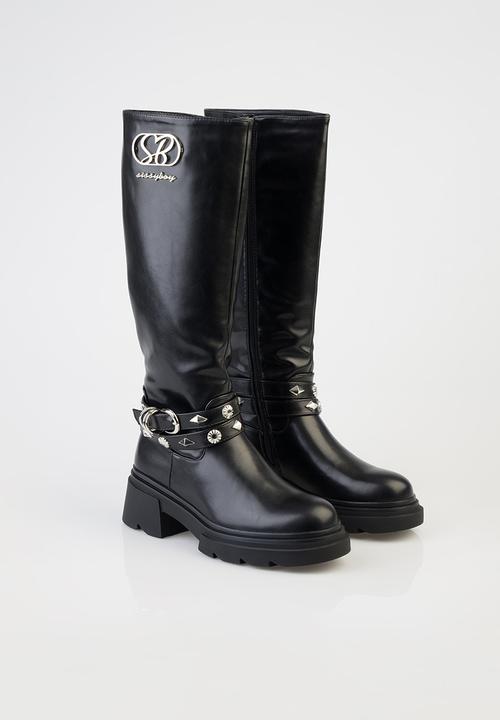 SISSY BOY - Calbo boot - black