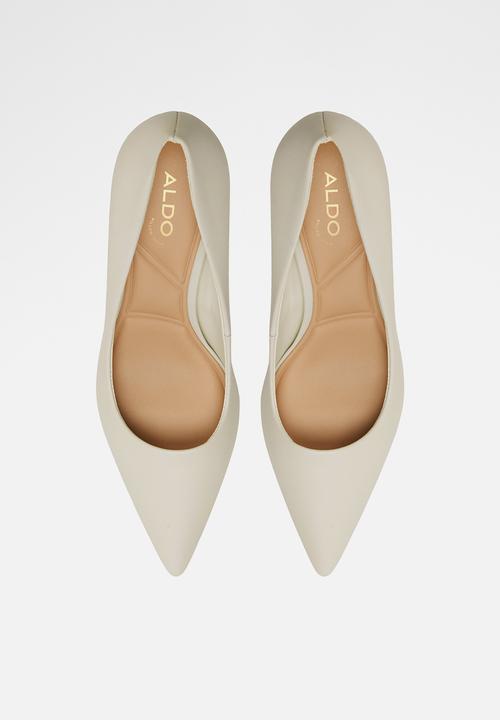 ALDO - Verone court heel - white/bone