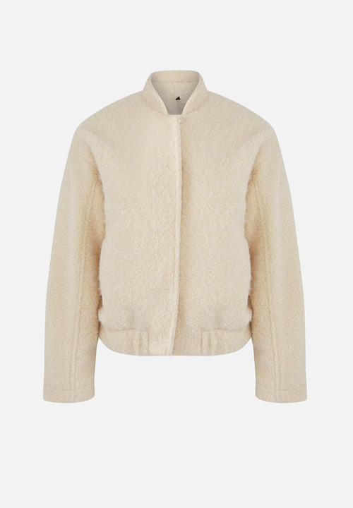 Trendyol - Regular Booklet Thin Jacket Coat - Ecru