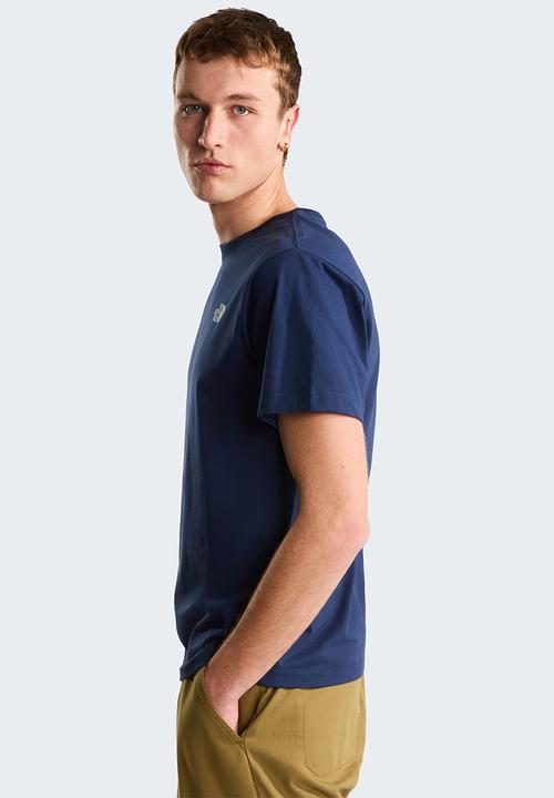 The North Face - M Evolution Box Nse Regular Short Sleeve Tee - Summit Navy