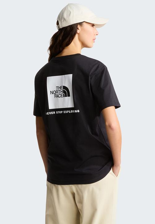 The North Face - W Evolution Box Nse Relaxed Short Sleeve Tee - Tnf Black-Tnf White