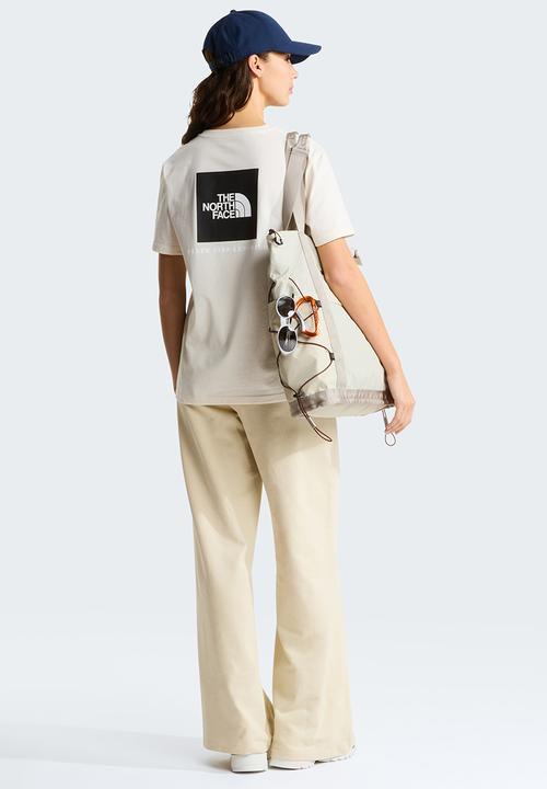 The North Face - W Evolution Box Nse Relaxed Short Sleeve Tee - White Dune