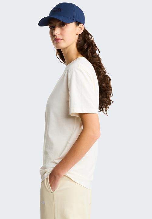 The North Face - W Evolution Box Nse Relaxed Short Sleeve Tee - White Dune