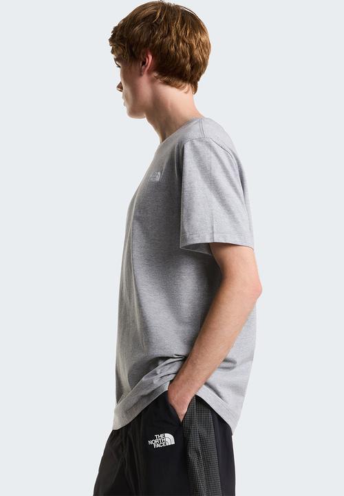 The North Face - M Evolution Simple Dome Regular Short Sleeve Tee - Tnf Pale Grey Heather