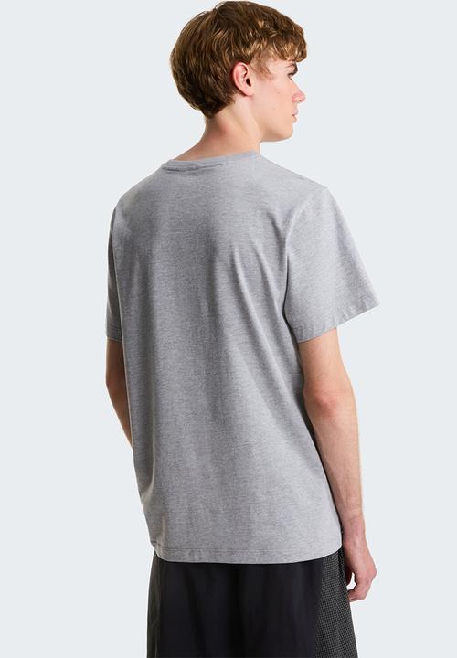 The North Face - M Evolution Simple Dome Regular Short Sleeve Tee - Tnf Pale Grey Heather