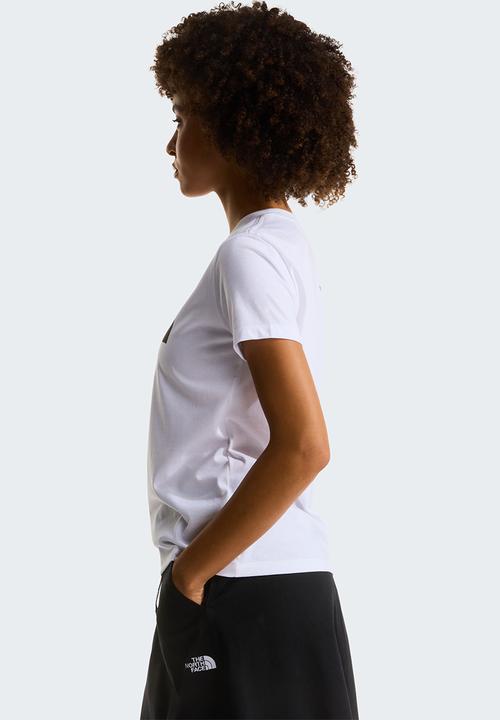 The North Face - W Evolution Half Dome Slim Short Sleeve Tee - Tnf White