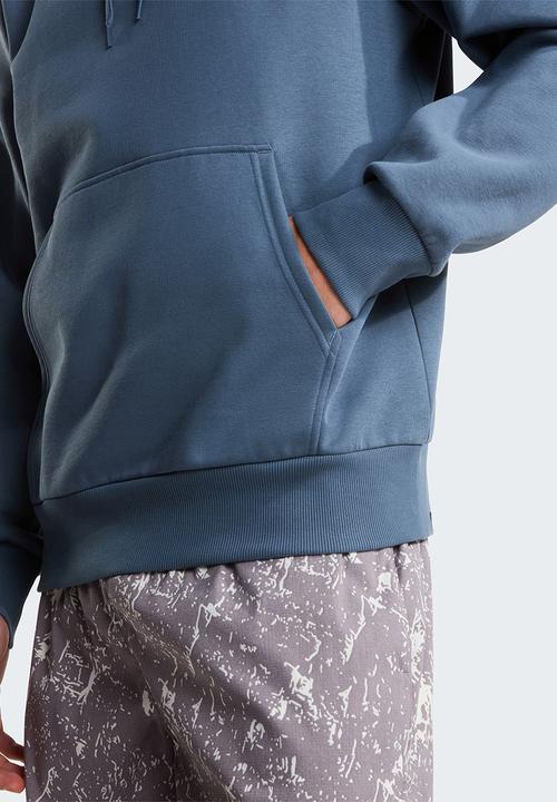 The North Face -  Evolution Box Half Dome Regular Hoodie - Granite Grey