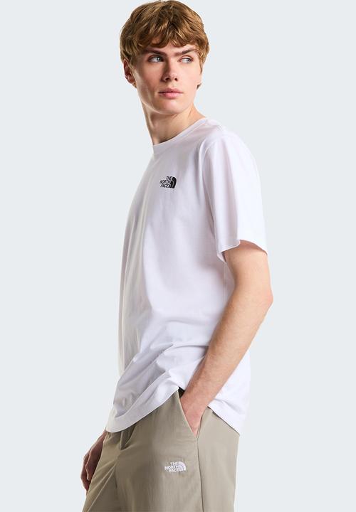 The North Face - M Vertical Regular Short Sleeve Tee-Graphic - Tnf White