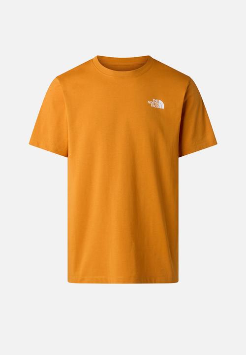 The North Face - M Evolution Box Nse Regular Short Sleeve Tee - Dust Orange