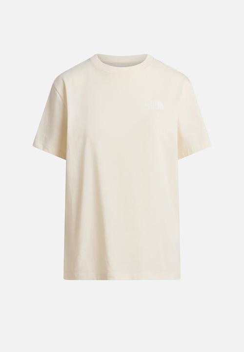 The North Face - W Evolution Box Nse Relaxed Short Sleeve Tee - White Dune