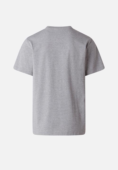 The North Face - M Evolution Simple Dome Regular Short Sleeve Tee - Tnf Pale Grey Heather