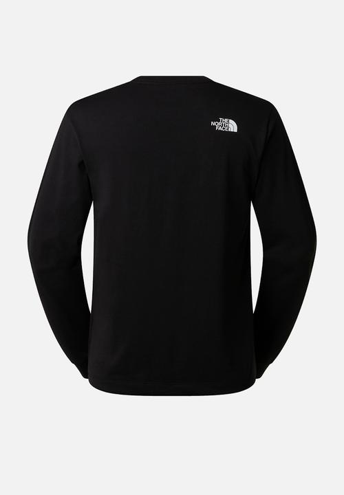 The North Face - Evolution Half Dome Regular Long Sleeve Tee - Tnf Black