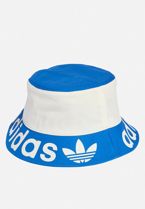 adidas Originals - Bucket hat - cloud white/blue