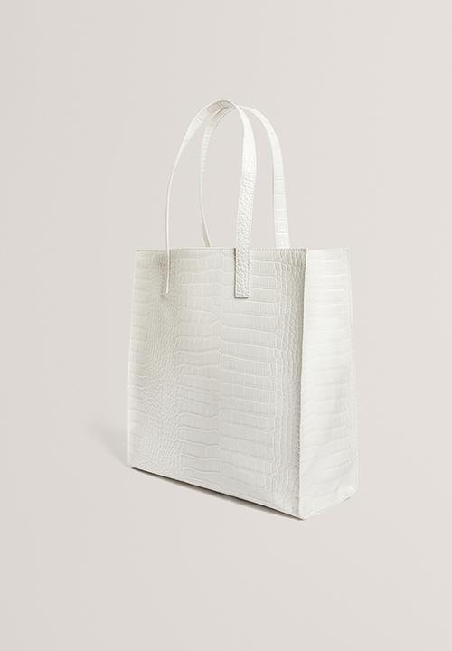 Ted Baker - Exclusive Wenella Large Icon Tote  Bag - White