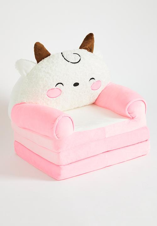 Pop Candy - Novelty sleeper couch - pink/white