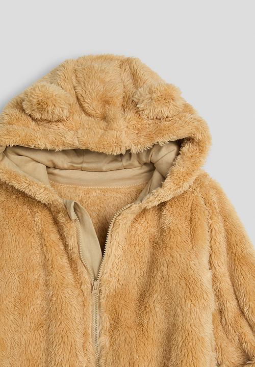 Pop Candy - Teddy fleece onesie - goldenrod