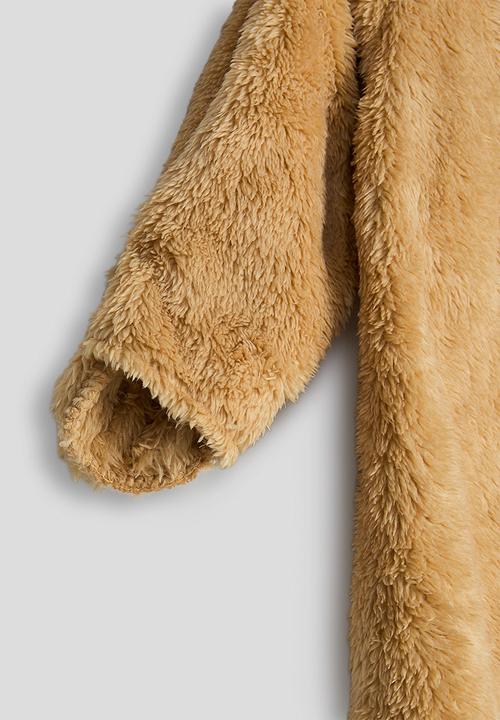 Pop Candy - Teddy fleece onesie - goldenrod