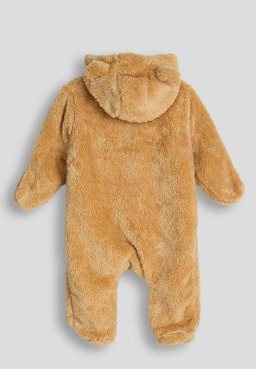 Pop Candy - Teddy fleece onesie - goldenrod