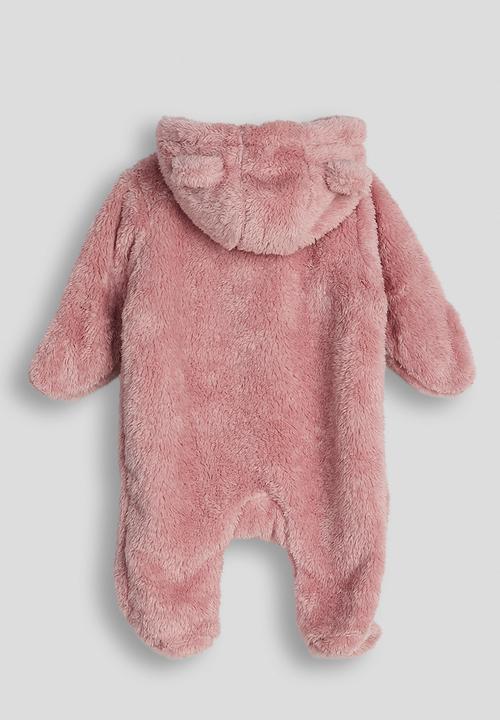 Pop Candy - Teddy sleepsuit - pink