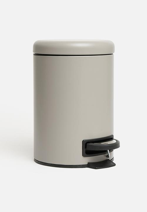 Bathroom Solutions - 3L Pedal Bin - Taupe