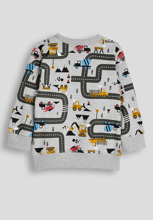 Pop Candy - Roadmap sweatshirt - grey/multi