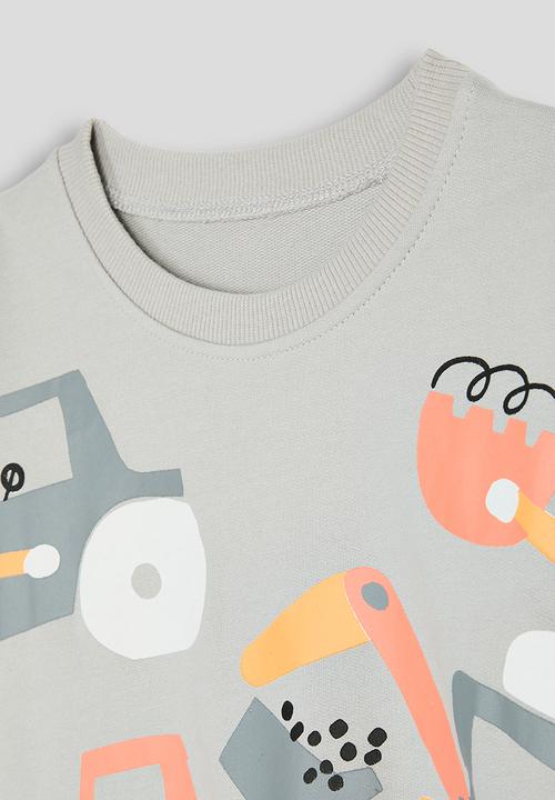 Pop Candy - Sweat top - grey/fleet multi