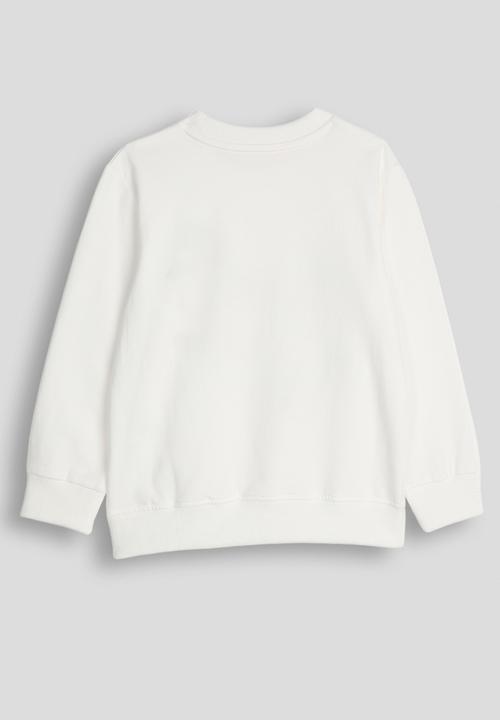 Pop Candy - Fruit embroidered sweatshirt - white/multi