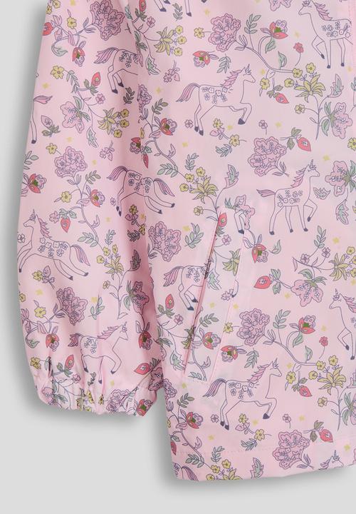 Pop Candy - Hooded jacket - pink/floral unicorn aop