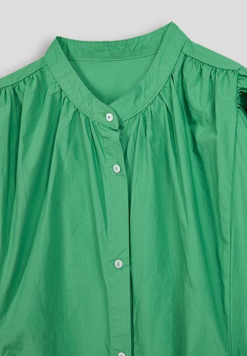 Pop Candy - Artist shirt dress - green