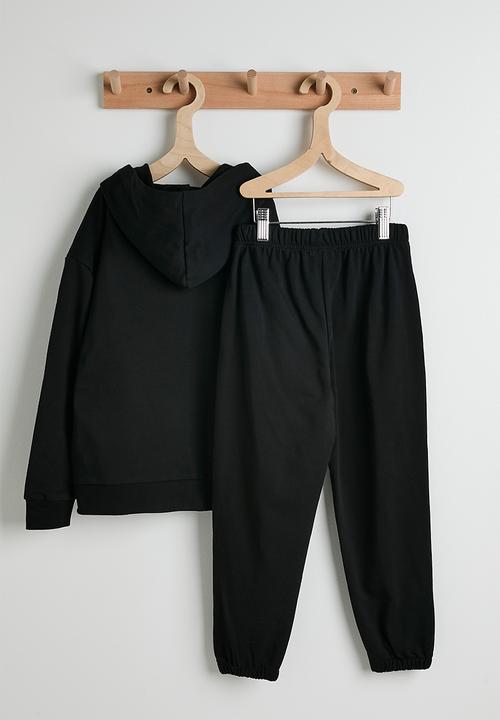Pop Candy - Hoodie & jogger - black