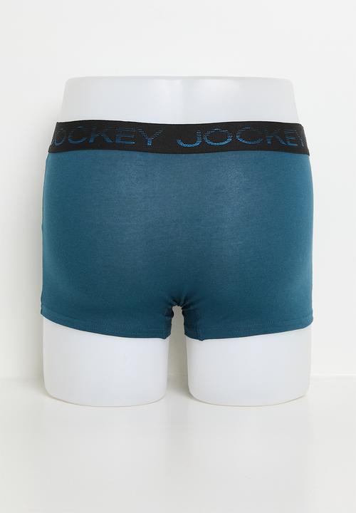 Jockey - 2 Pack Graded Elastic Pouch Trunk - multi