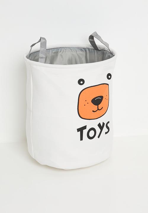 Pop Candy - Foldable toy bin - off white/grey