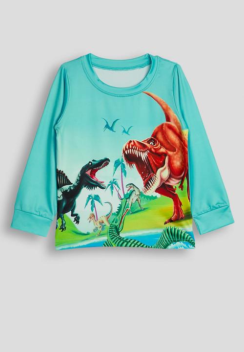 Pop Candy - Long sleeve pj set - aqua blue/multi