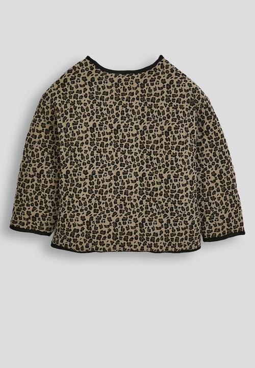 Pop Candy - Collarless jacket - leopard print