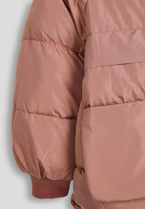 Pop Candy - Animal ear puffer jacket - mauvelous pink